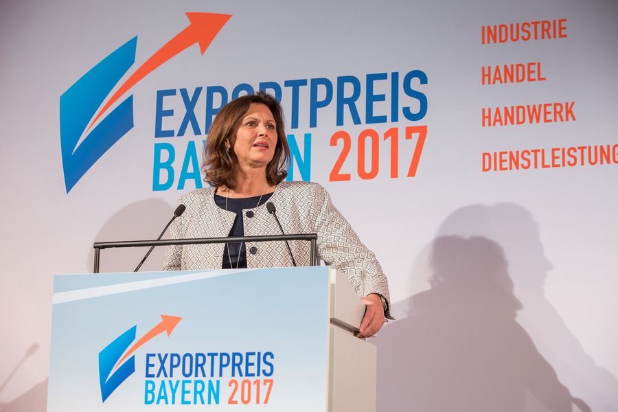 Begrüßung von Staatsministerin Ilse Aigner