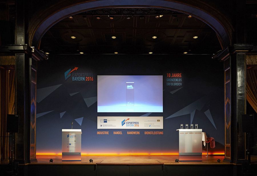 Preisverleihung Exportpreis Bayern 2016